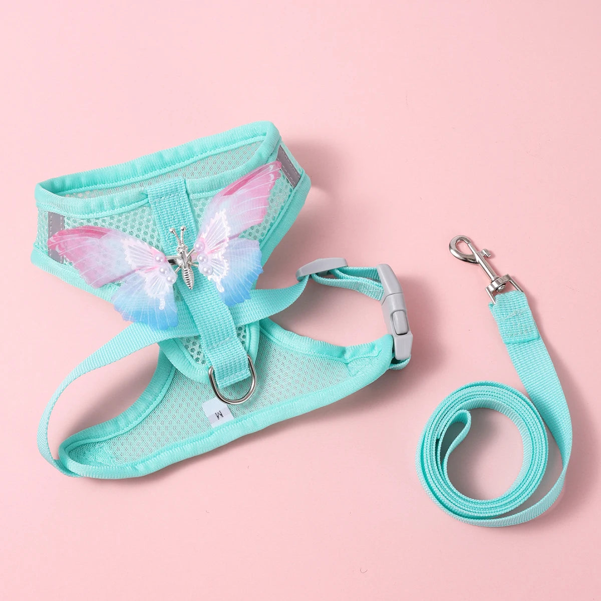 Small Pet Dog Harness and Leash Set
