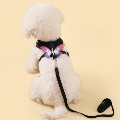 Small Pet Dog Harness and Leash Set