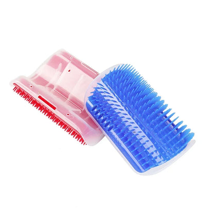 Pet Cat Corner Scratching Rubbing Brush