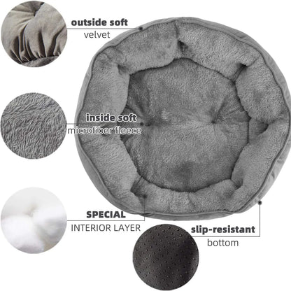 Pet Cat Dog Soft Washable Non-Slip Bed