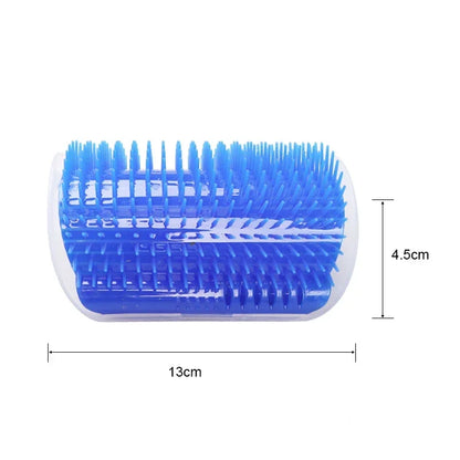 Pet Cat Corner Scratching Rubbing Brush