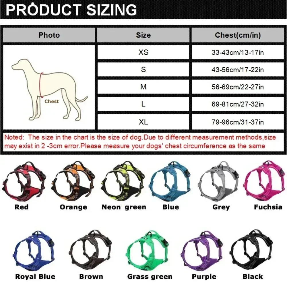 Reflective Adjustable Breathable Harness Vest Chest Strap