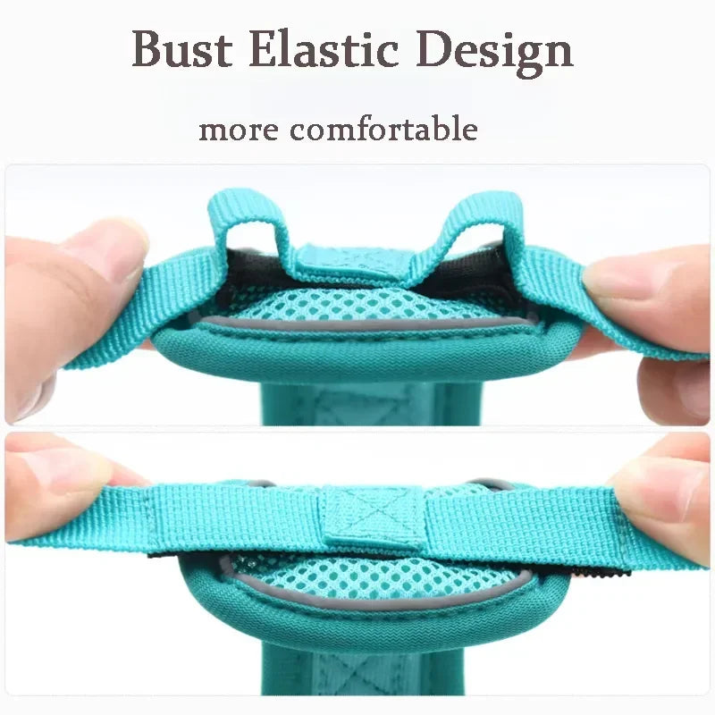 No Pull Pet Dog Harness and Leash Set Adjustable