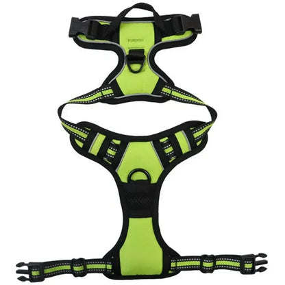 Reflective Adjustable Breathable Harness Vest Chest Strap