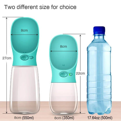 350ml/550ml Portable Dog Water Bottle