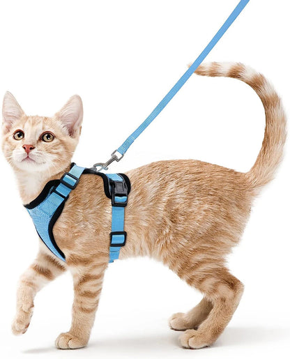 Pet Cat Harness and Leash Adjustable