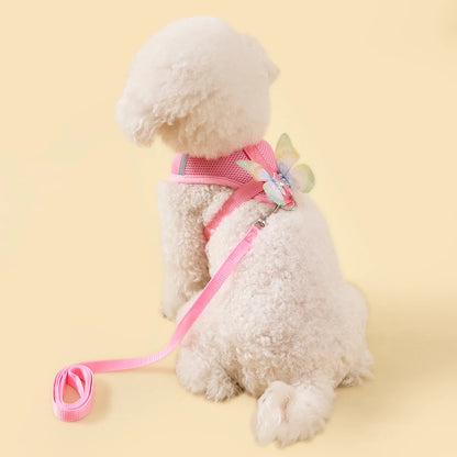 Small Pet Dog Harness and Leash Set