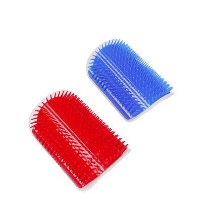 Pet Cat Corner Scratching Rubbing Brush
