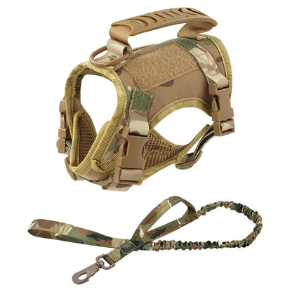 Tactical Pet Cat Harness Adjustable