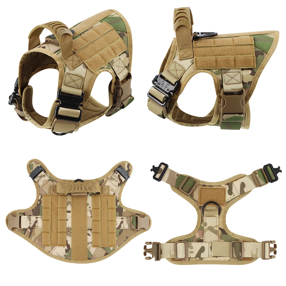 Pet Dog Collar Harness Leash Patches Set
