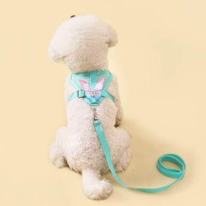 Small Pet Dog Harness and Leash Set