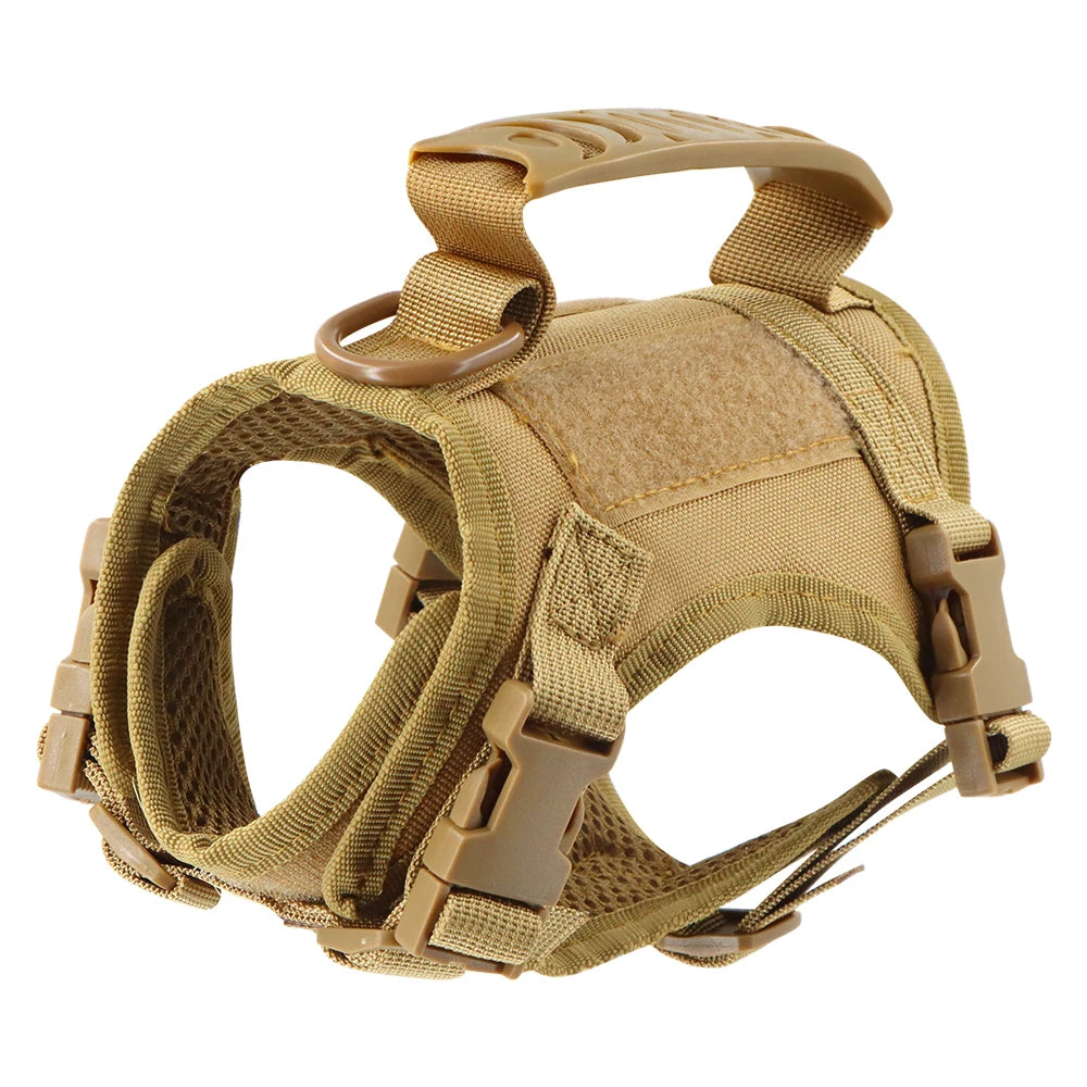 Tactical Pet Cat Harness Adjustable