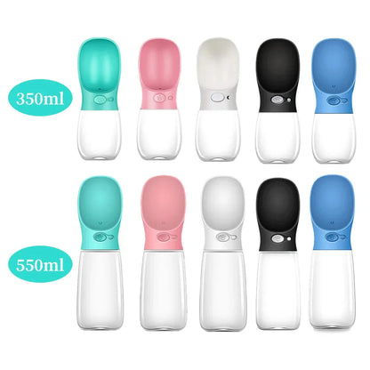 350ml/550ml Portable Dog Water Bottle