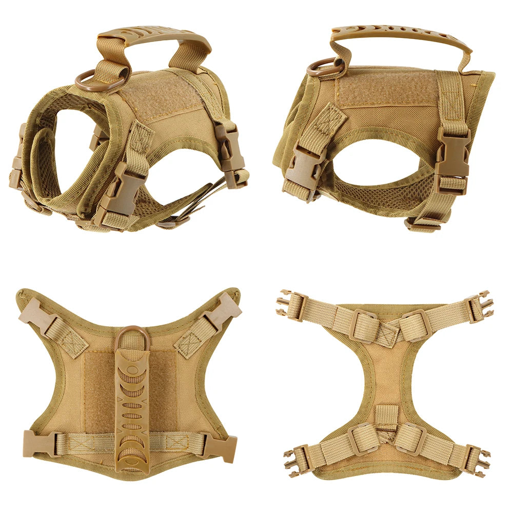 Tactical Pet Cat Harness Adjustable