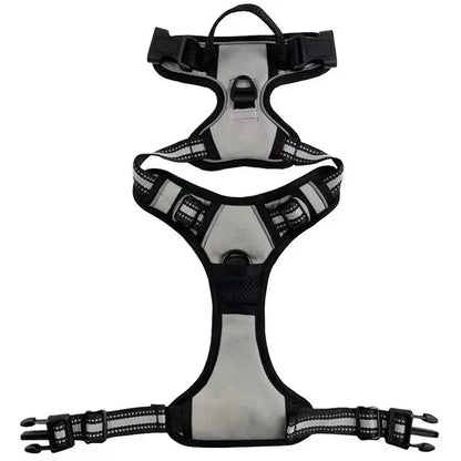 Reflective Adjustable Breathable Harness Vest Chest Strap