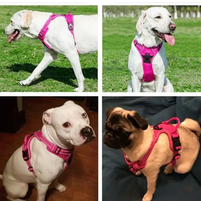 Reflective Adjustable Breathable Harness Vest Chest Strap