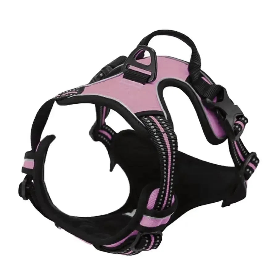 Pet Dog Collars Harness Big Vests Leash