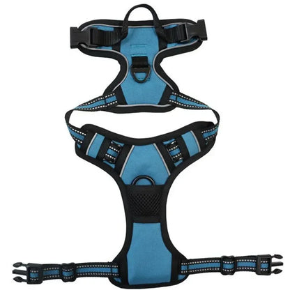 Reflective Adjustable Breathable Harness Vest Chest Strap
