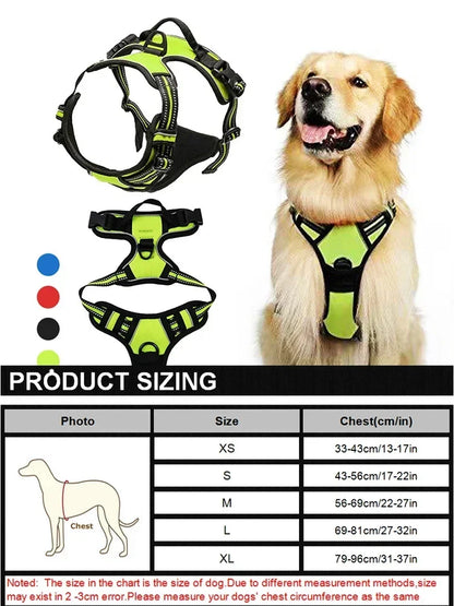 Reflective Adjustable Breathable Harness Vest Chest Strap