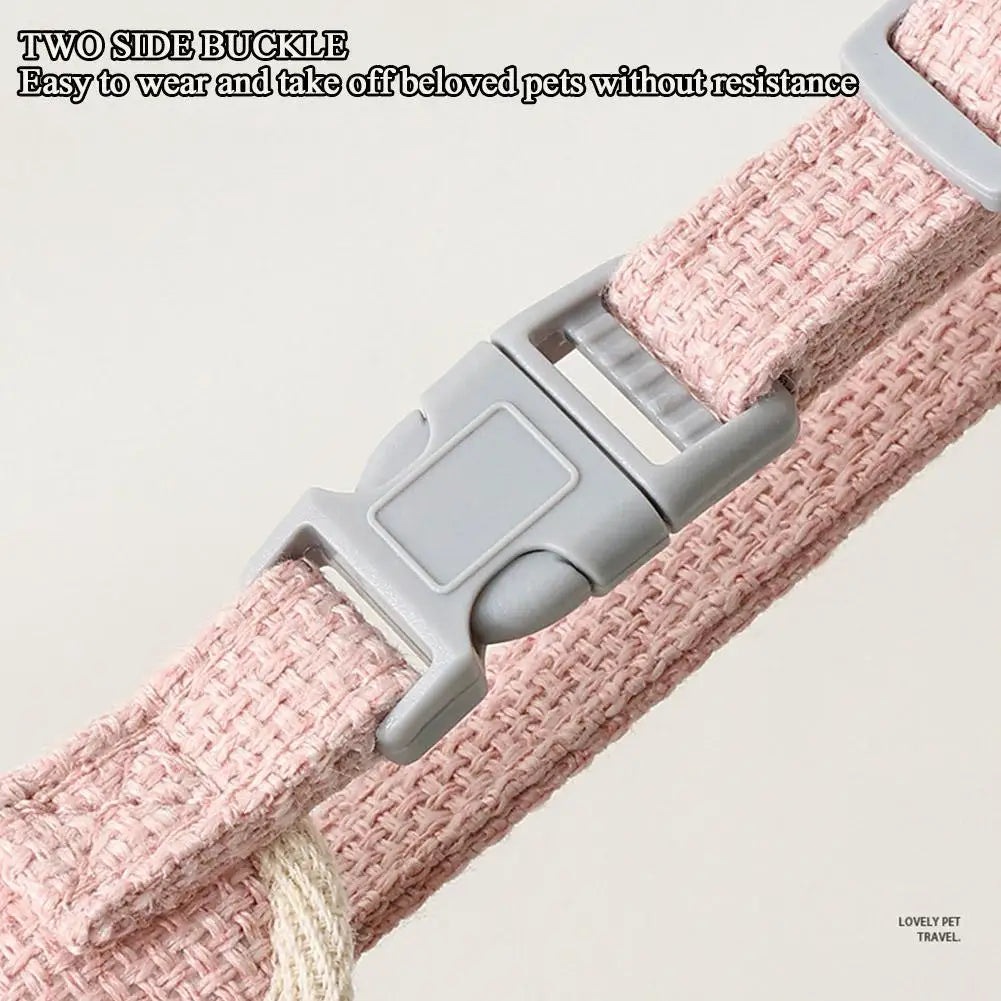 Pet Cat Dog  Adjustable Breathable Harness Leash