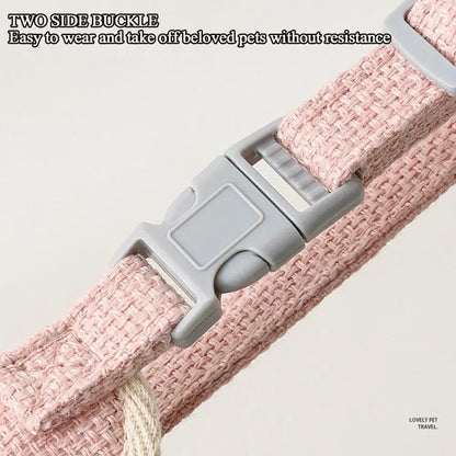 Pet Cat Dog  Adjustable Breathable Harness Leash