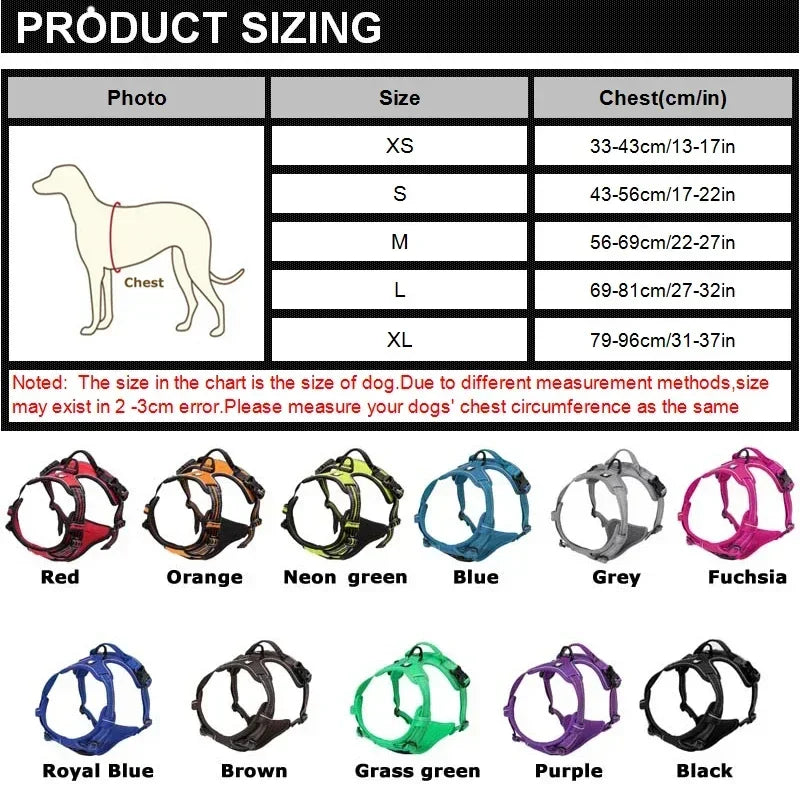 Reflective Adjustable Breathable Harness Vest Chest Strap