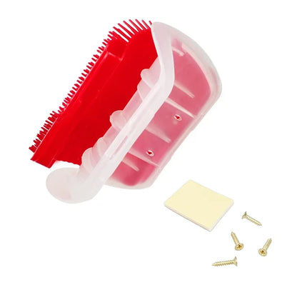 Pet Cat Corner Scratching Rubbing Brush