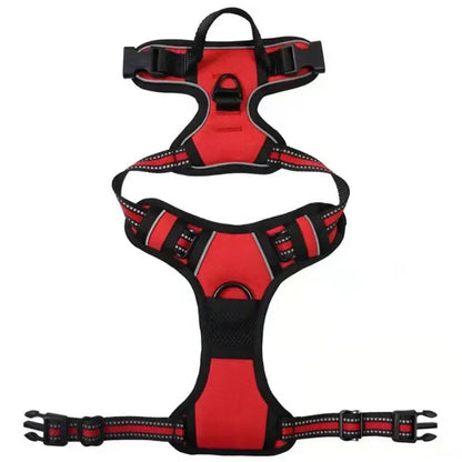 Reflective Adjustable Breathable Harness Vest Chest Strap