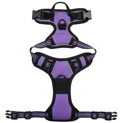 Reflective Adjustable Breathable Harness Vest Chest Strap