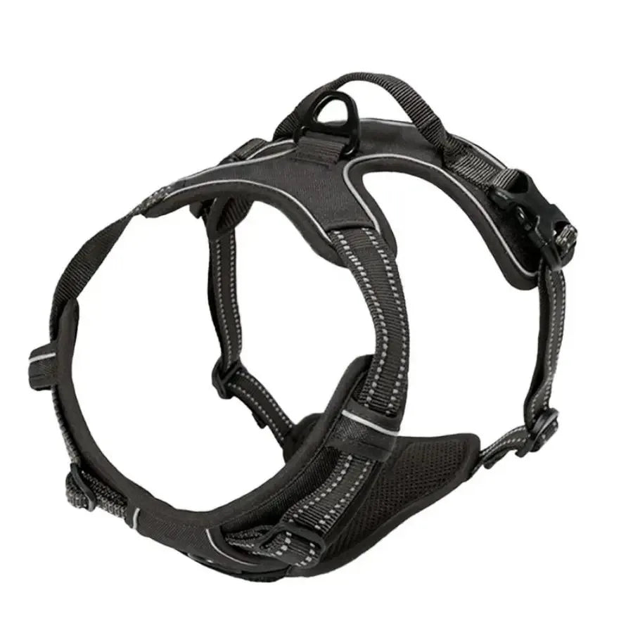 Pet Dog Collars Harness Big Vests Leash
